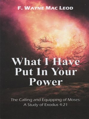 cover image of What I Have Put in Your Power